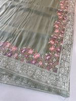 Tissue Organza Saree/ CK1670