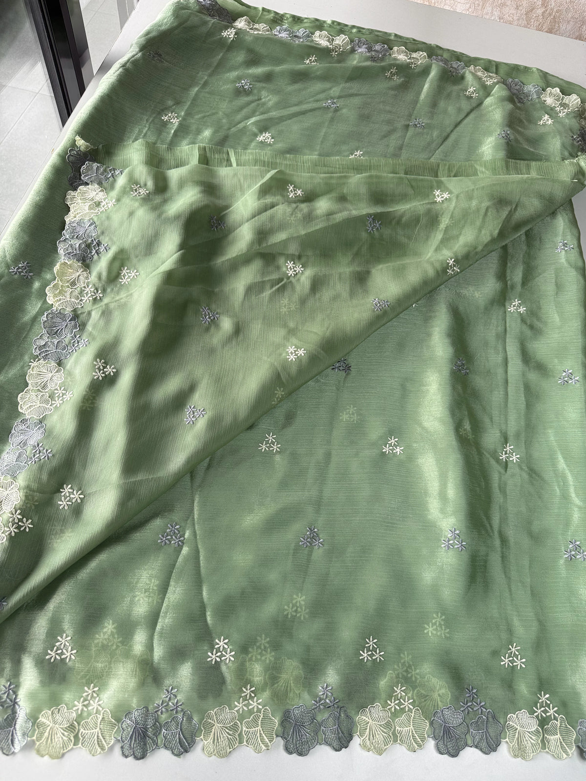 Chiffon saree / CW040