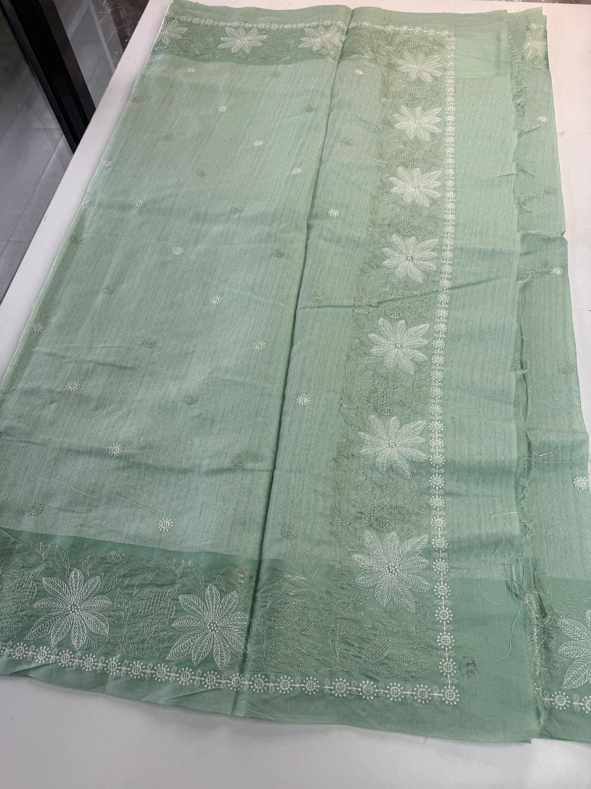 Semi jute saree/ 5163