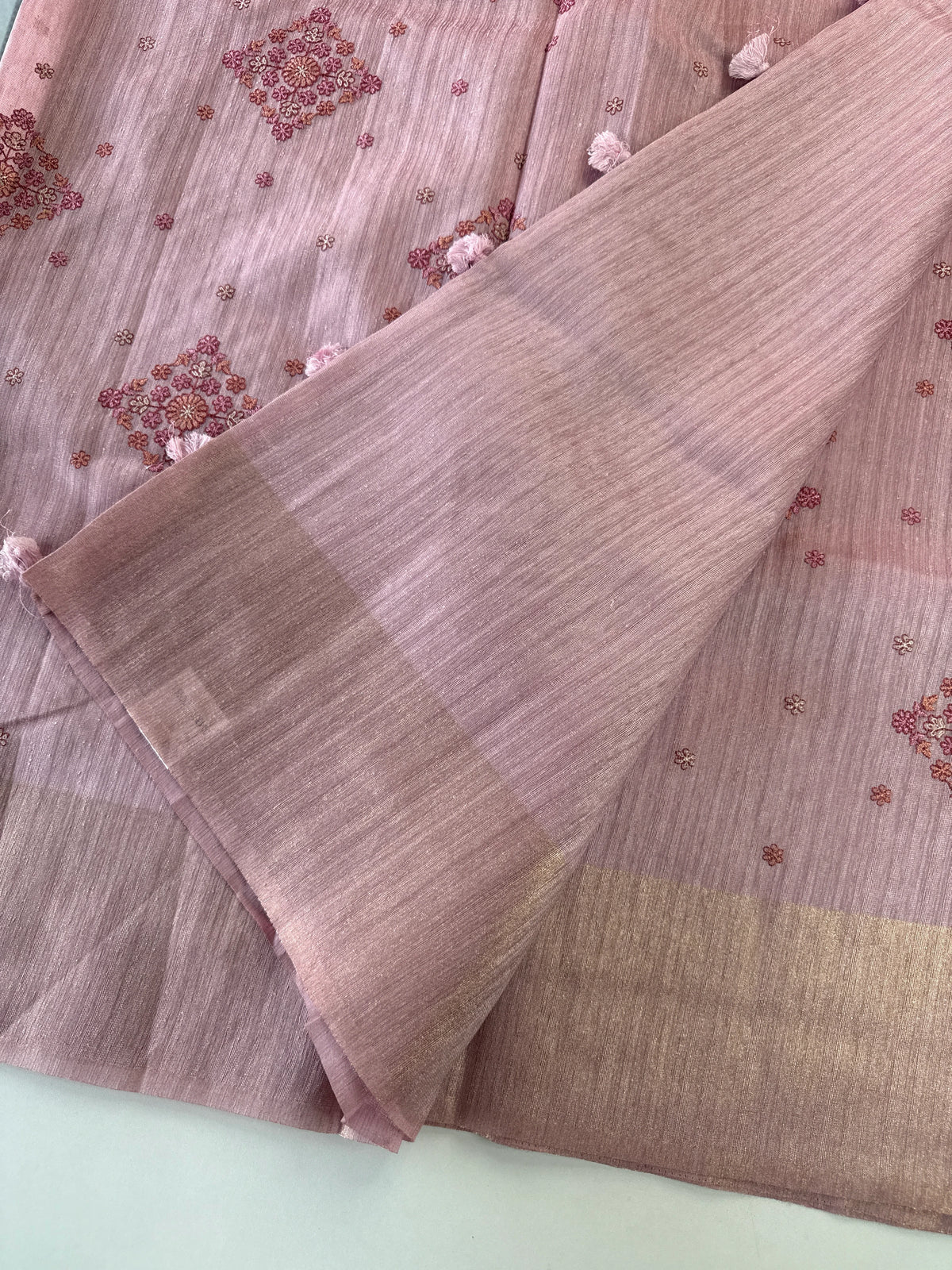 Semi jute saree/ DHB8