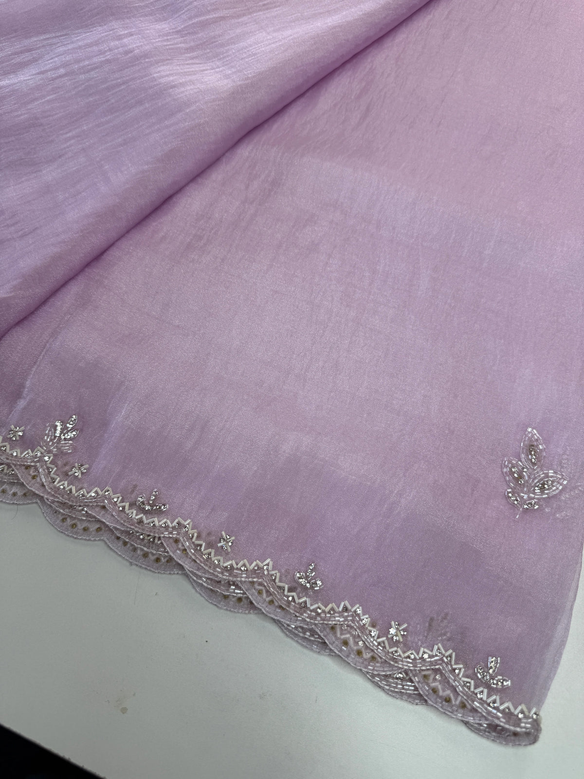 Korean Organza Saree/HW402