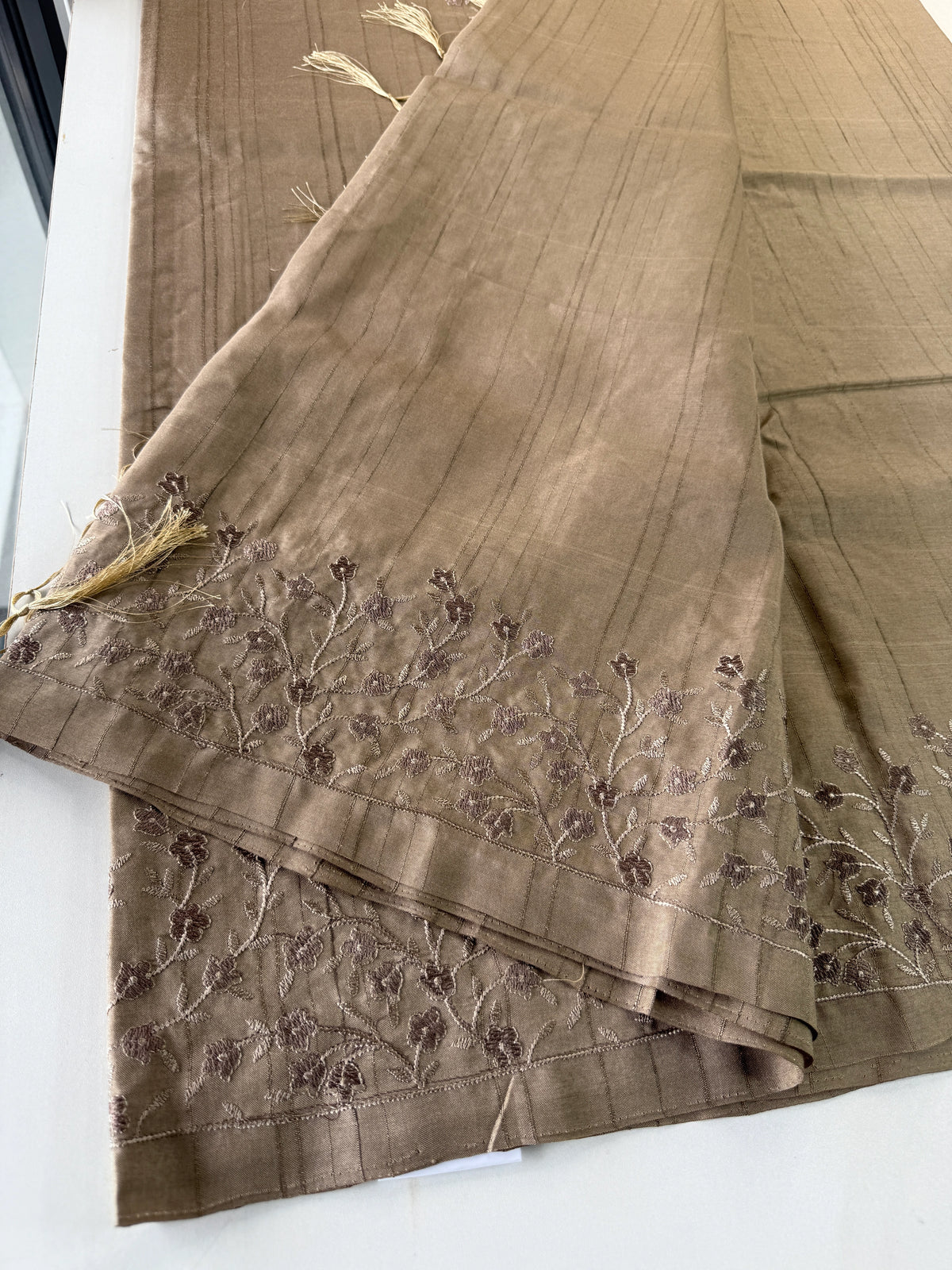 Semi Tussar Saree/ PSC21