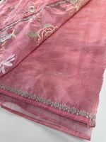 Glass Organza Saree/ 155L