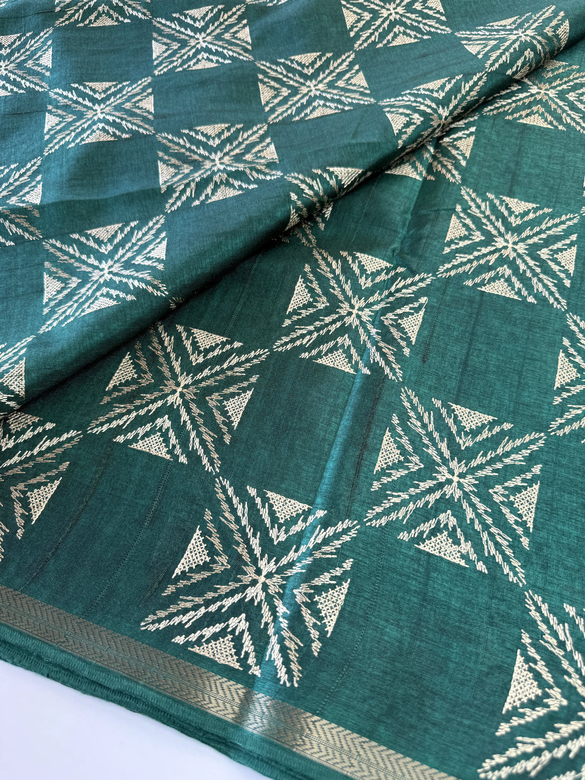 Soft semi Tussar saree/D236