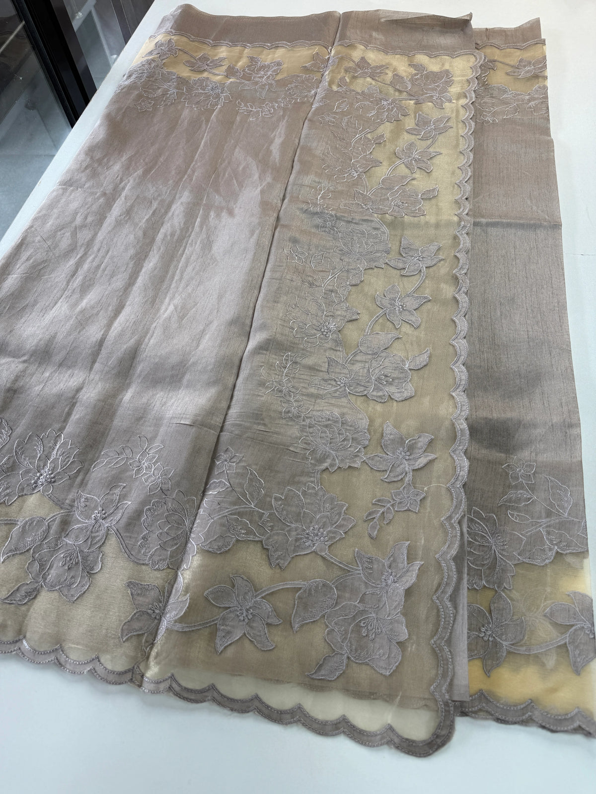 Semi silk saree A / ND144