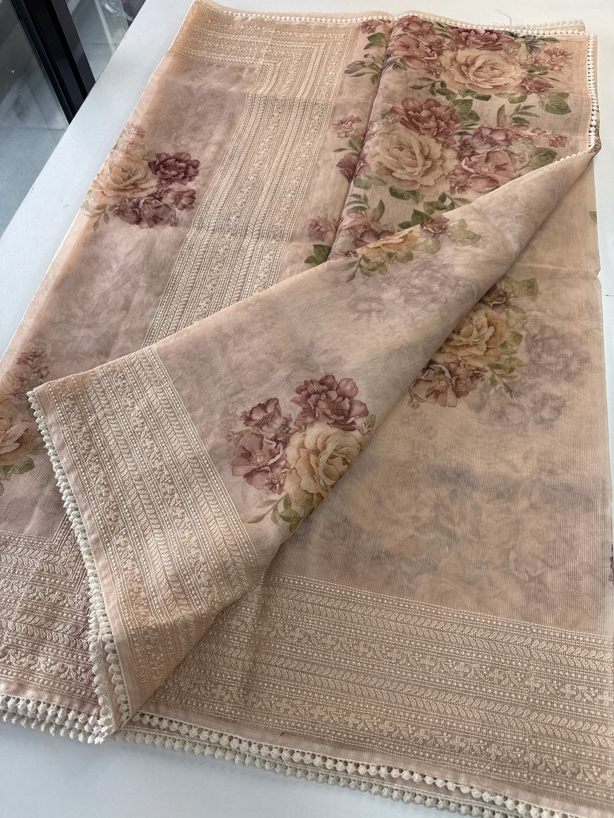 Supernet Kotta saree/ 6121