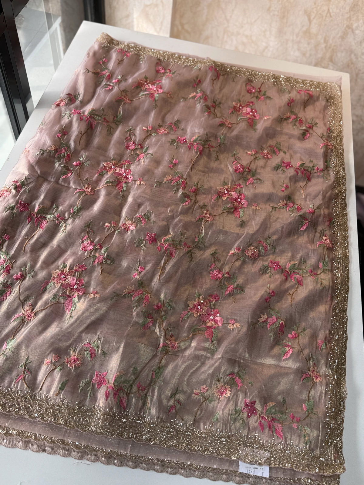 Tissue Organza in Lavender Pink Color /SA055