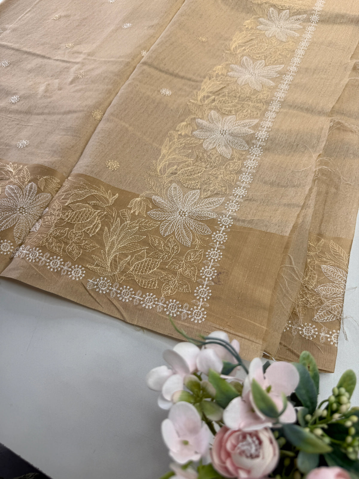 Semi jute saree/ 5163