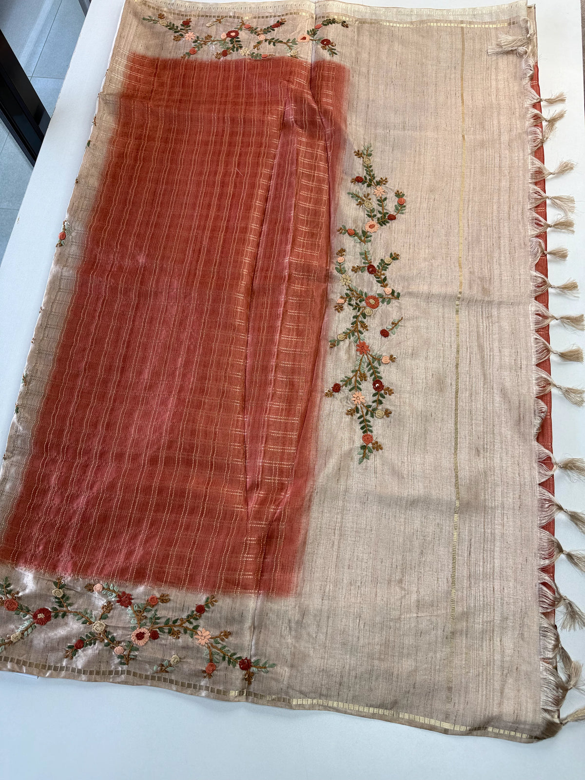 Semi soft Tussar Saree/178064