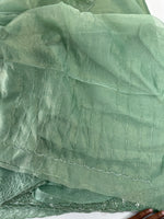 Crushed organza saree/HW344
