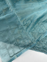 Crushed organza saree/HW344