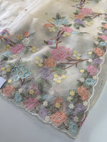 Glass organza saree/ 155B