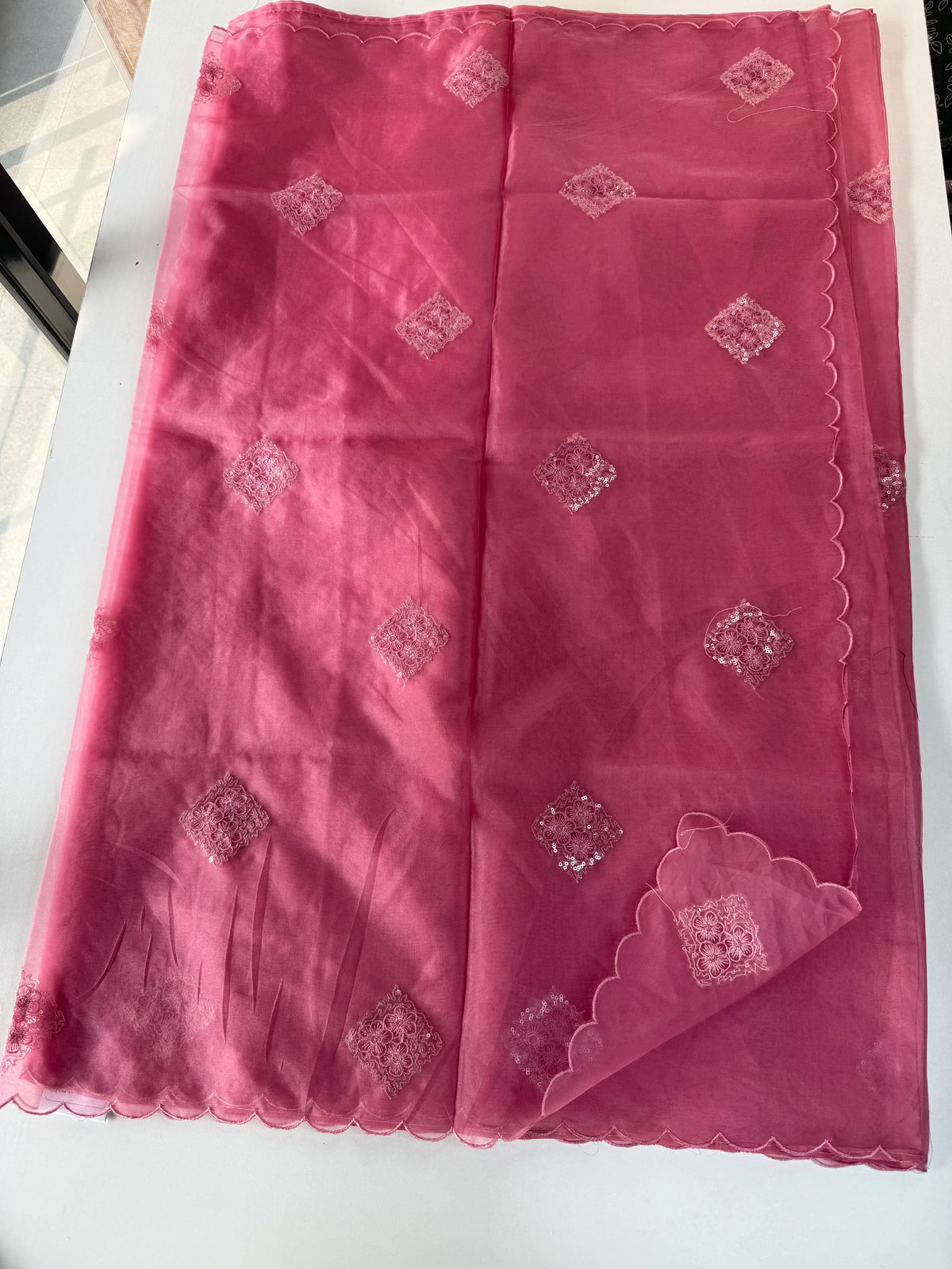 Soft Organza Saree/CW375
