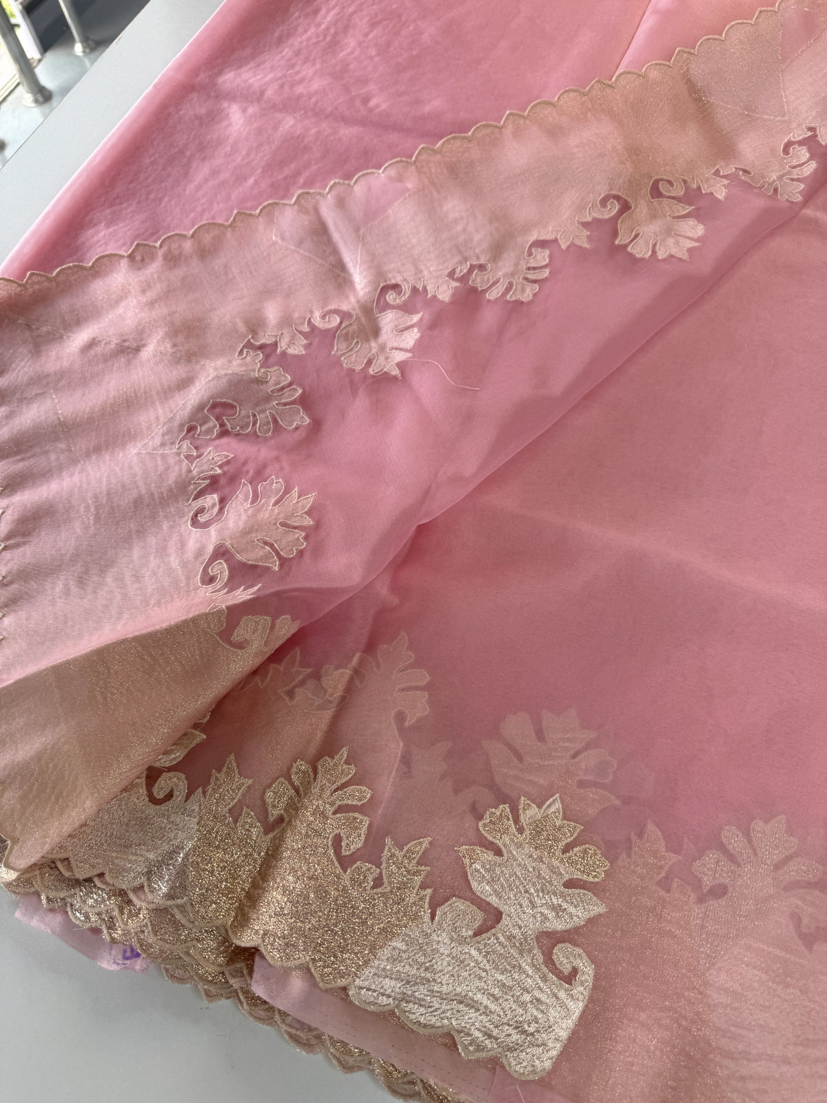 Soft organza Turkish organza Ssaree/ LK37