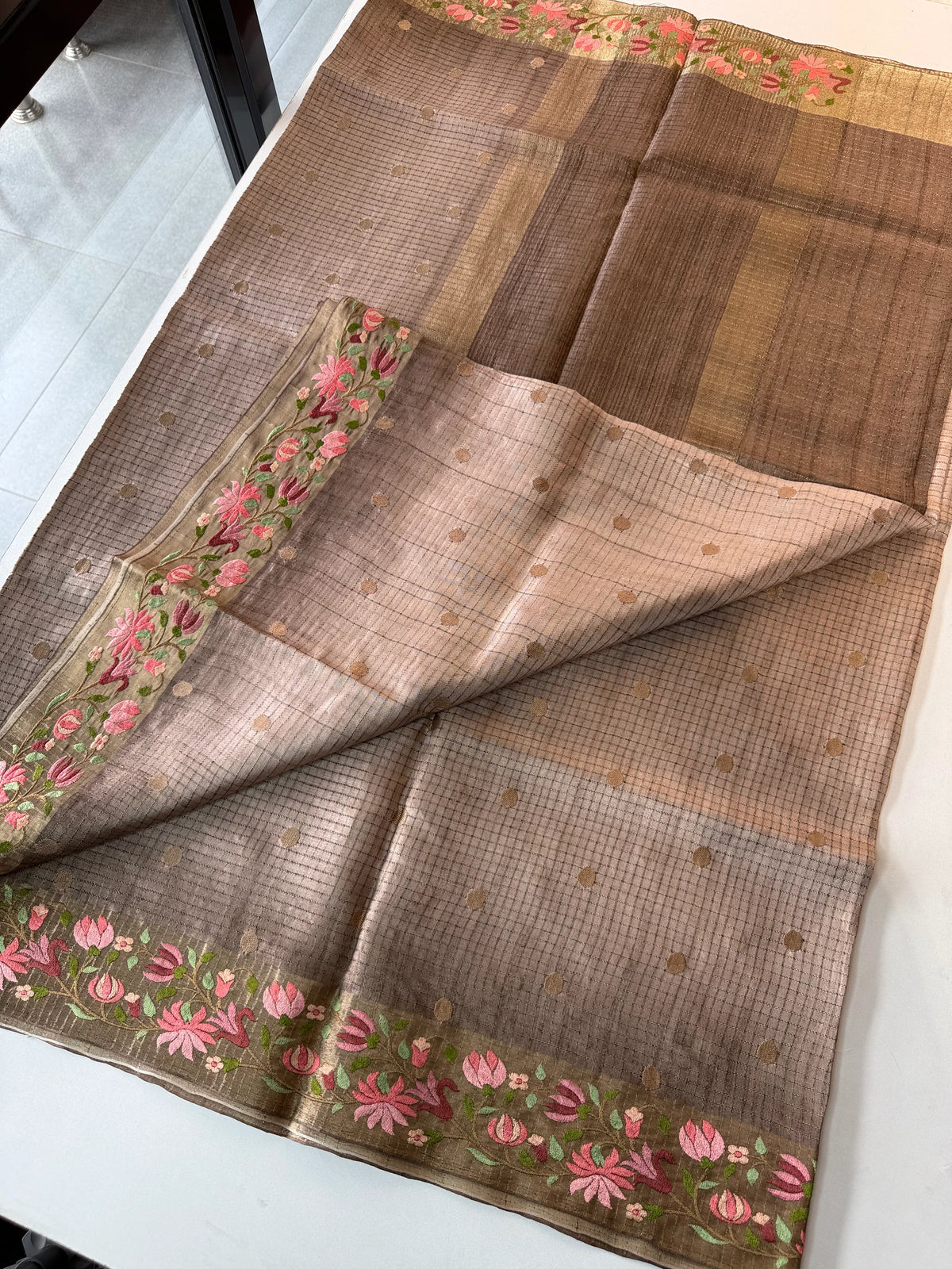 Soft semi Tussar/188C