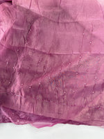 Crushed organza saree/HW344