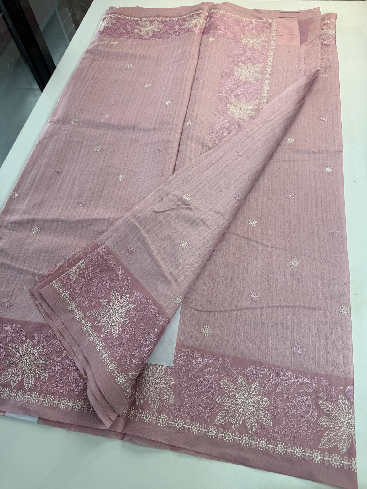 Semi jute saree/ 5163