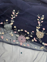 Net Designer Saree/ 007N