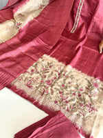 Semi silk blended unstitched salwar set / NC301
