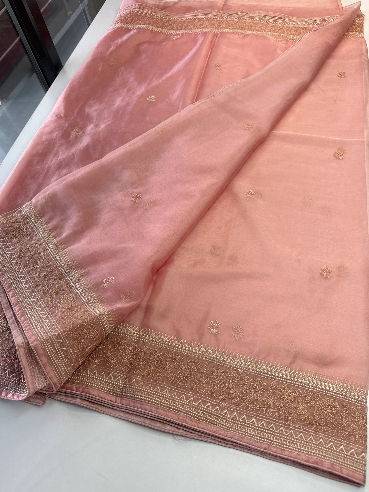 Soft Organza Saree/ CW595