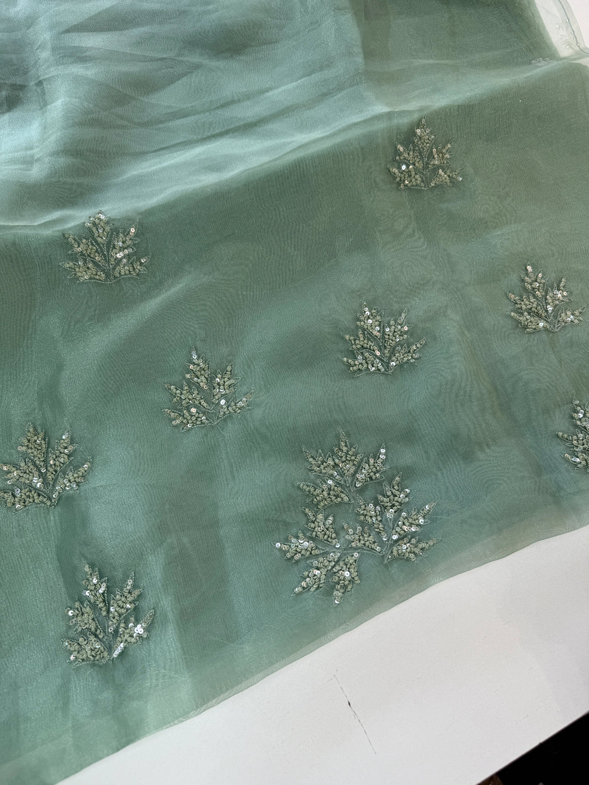 Glass Organza Saree/SP86