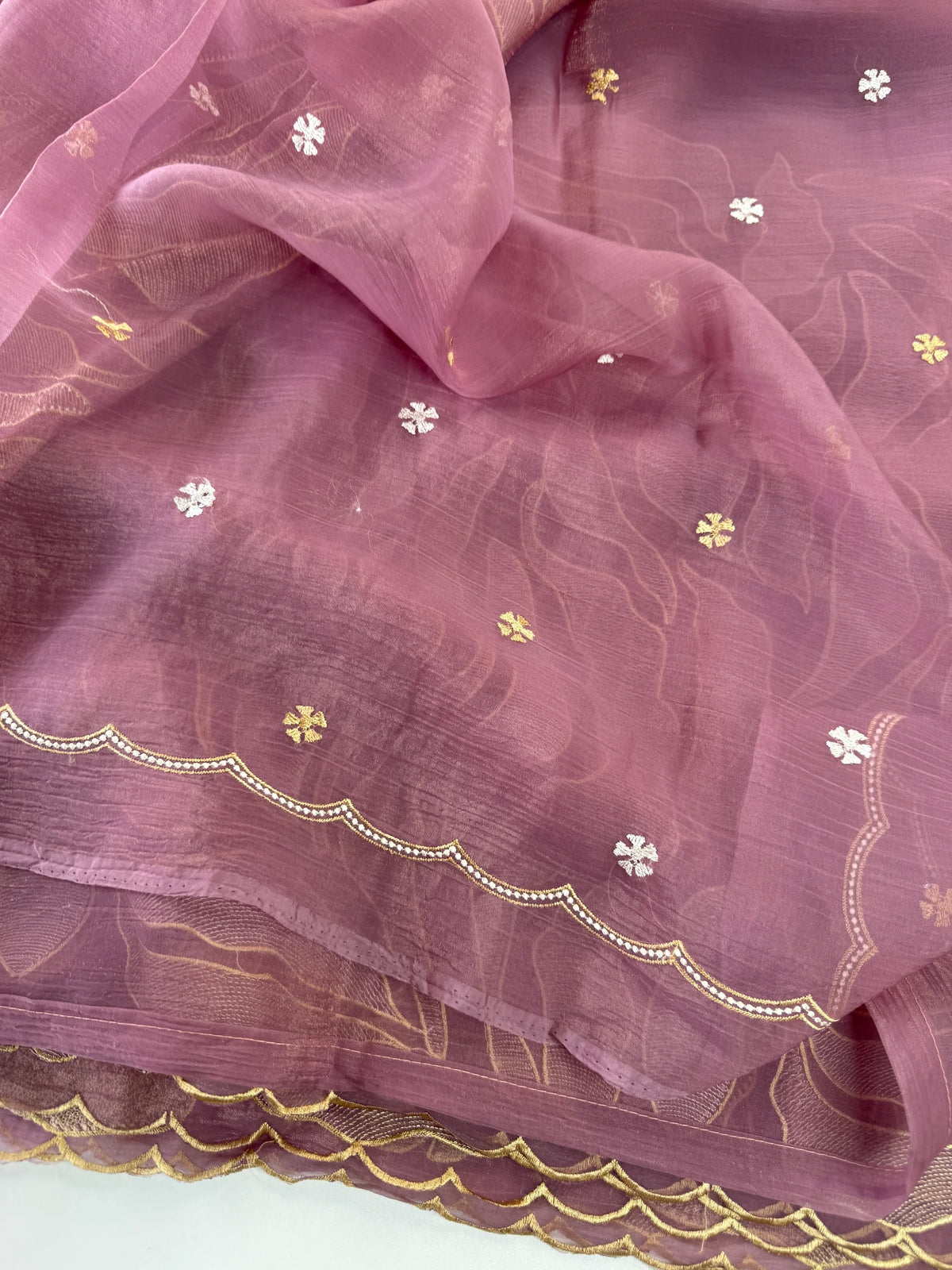 Georgette Saree/ANC49