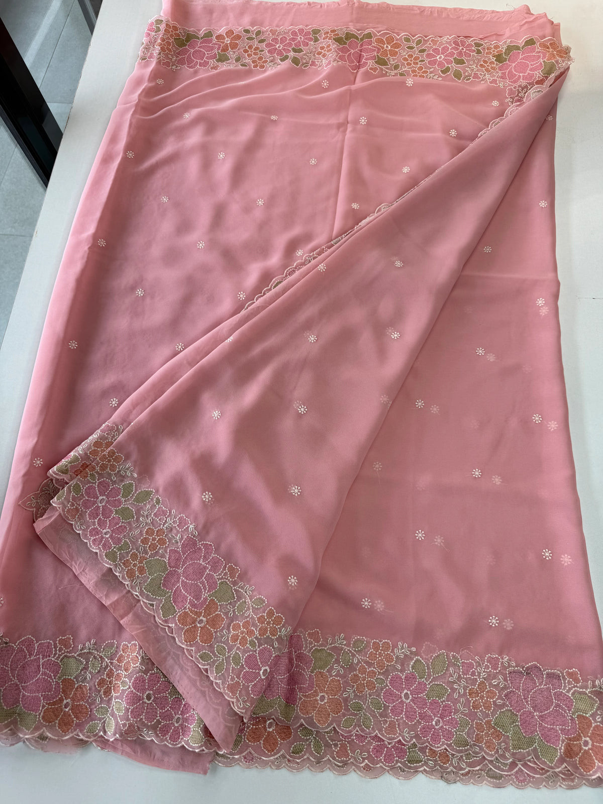 Georgette Saree/ CW325