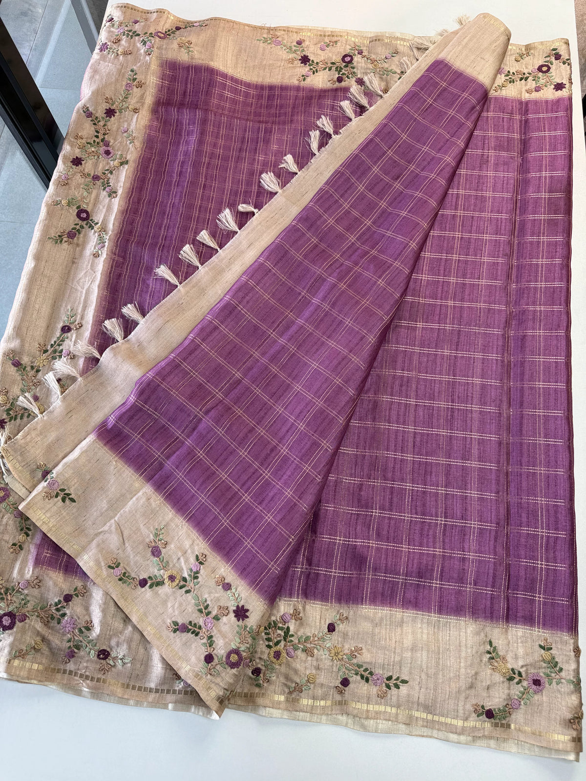 Semi soft Tussar Saree/178064