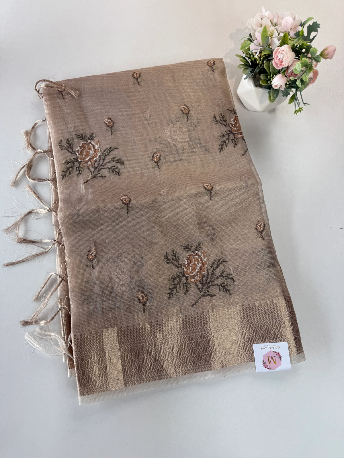 Tissue saree/ 5400