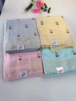 Silky kotta unstitched salwar set / NC265