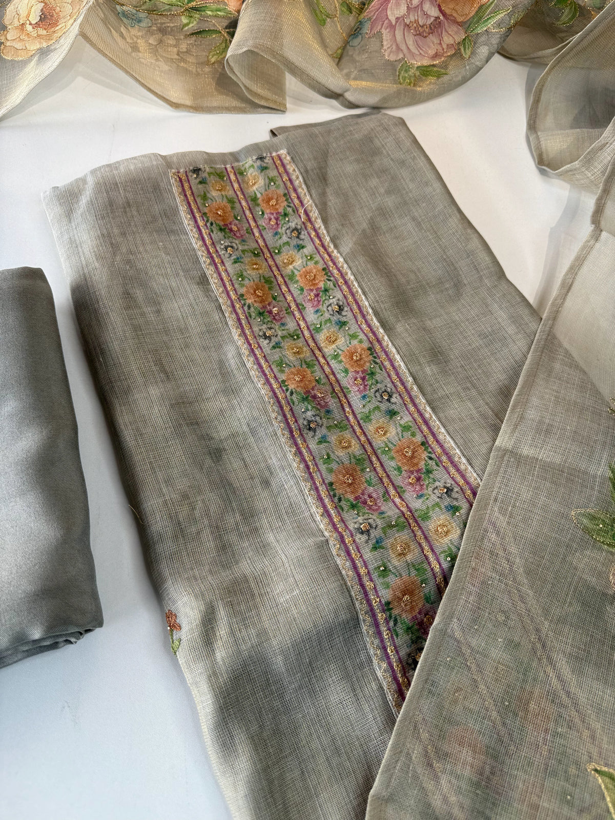 Tissue line salwar set /SU955