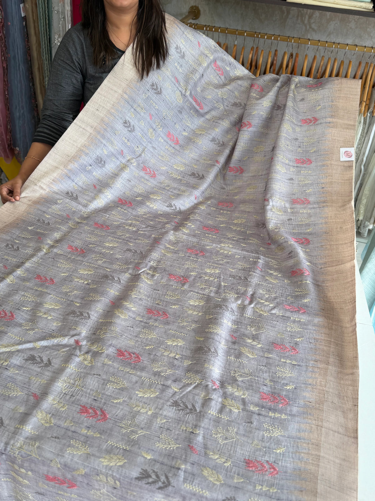 Semi Tussar Saree/ RD125