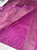 Soft Georgette Banarasi weaved saree/ AY101