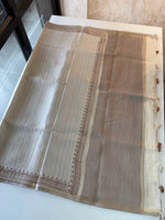 Semi Tussar Saree/ MFBP