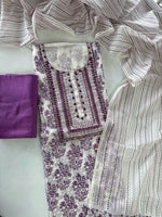 Cotton salwar set /2580