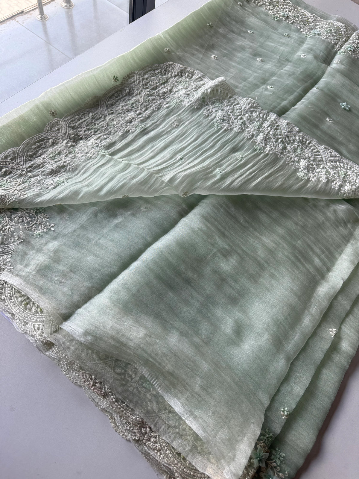 Shimmer crush organza /D15206