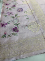 Semi Jute Saree/ 5191