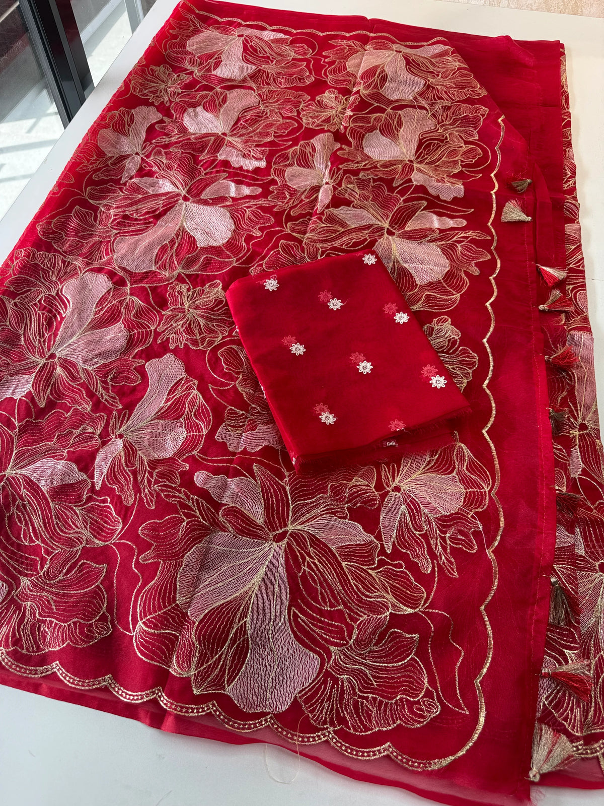 ST003/ Organza Saree