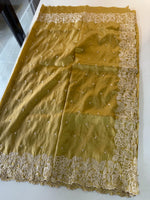 Satin Organza Saree/S114