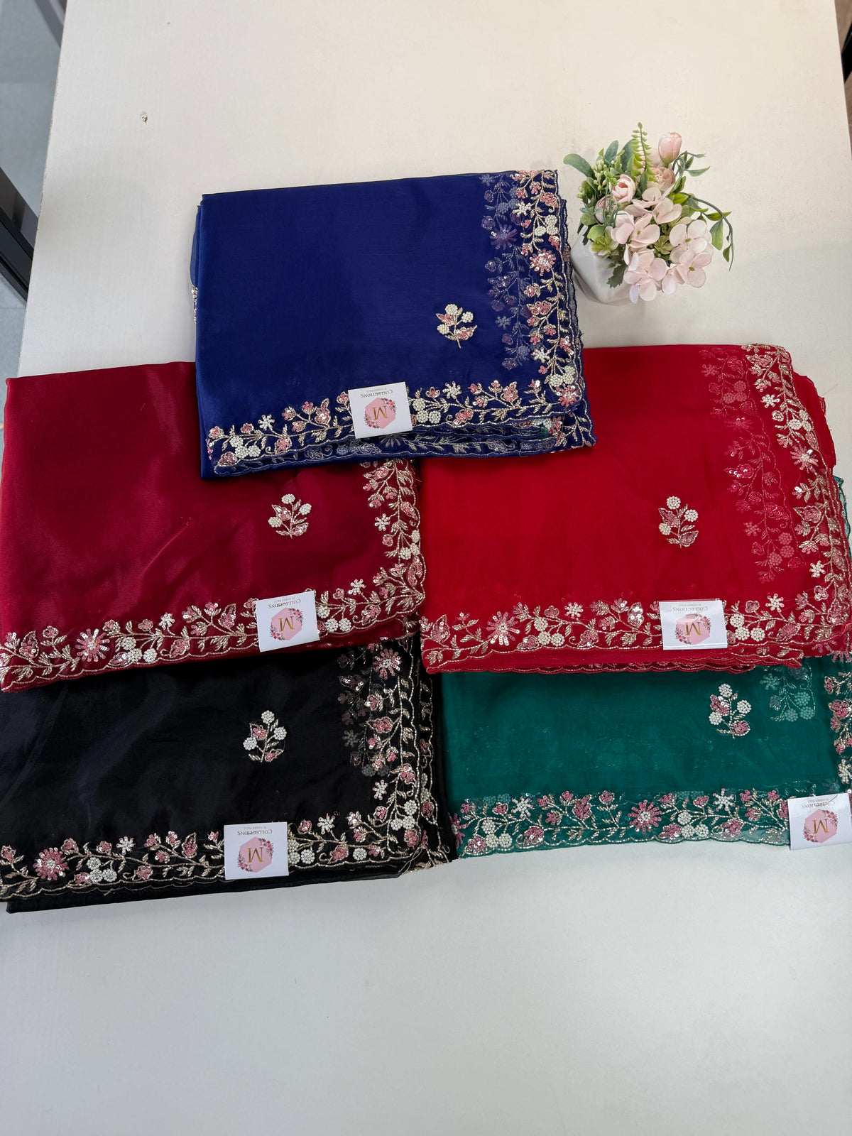 Soft organza Saree/ 998A