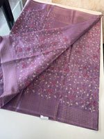 Soft semi Tussar silk saree / MD369