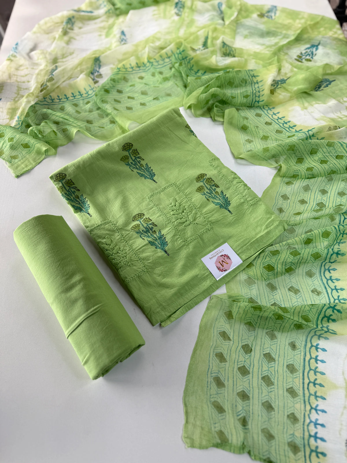 Unstitched cotton 3 piece set / NC133