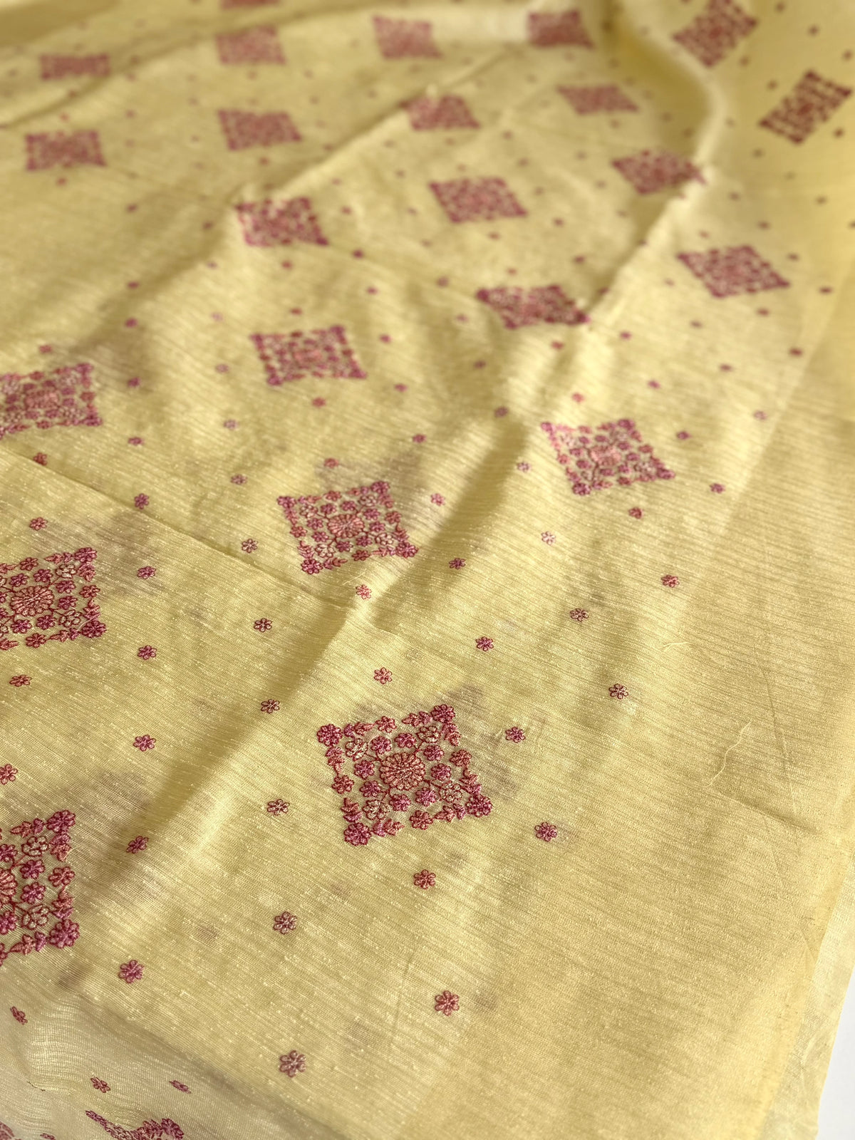 Semi jute saree/ DHB8