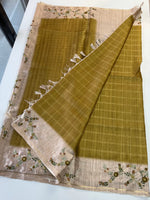Semi soft Tussar Saree/178064