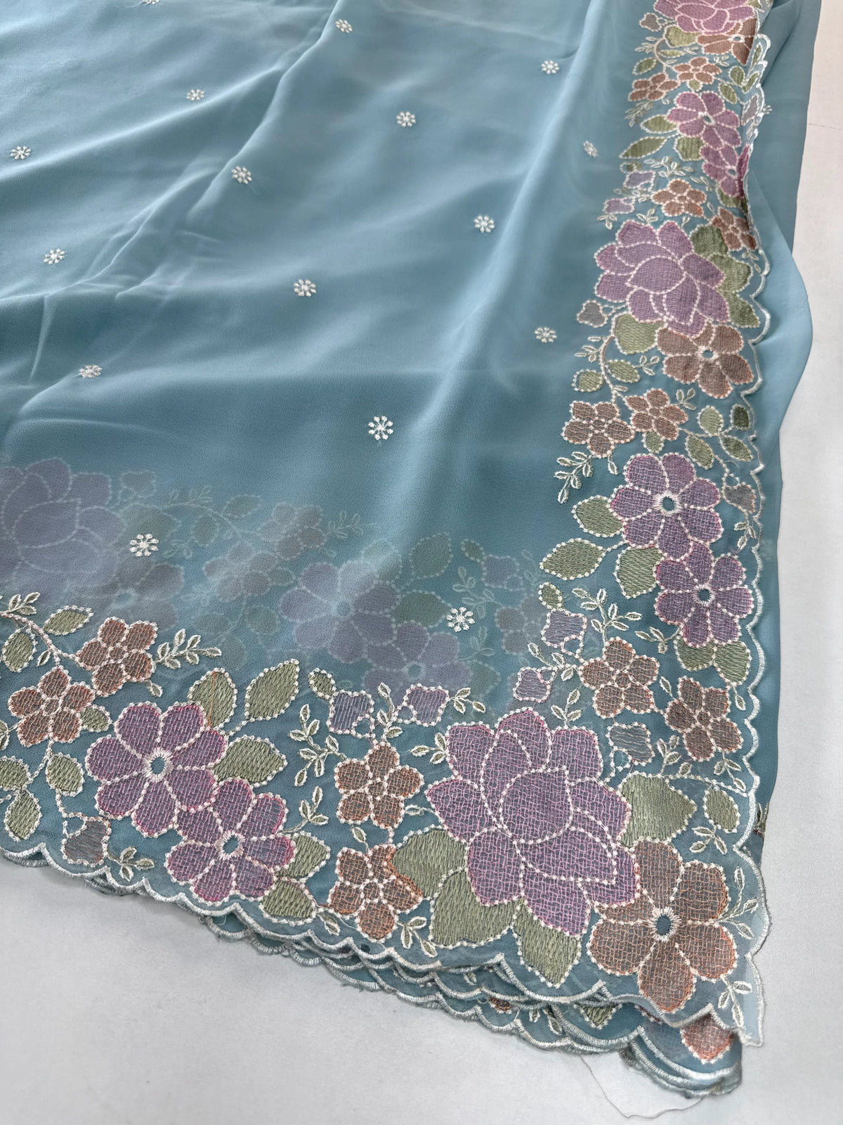 Georgette Saree/ CW325