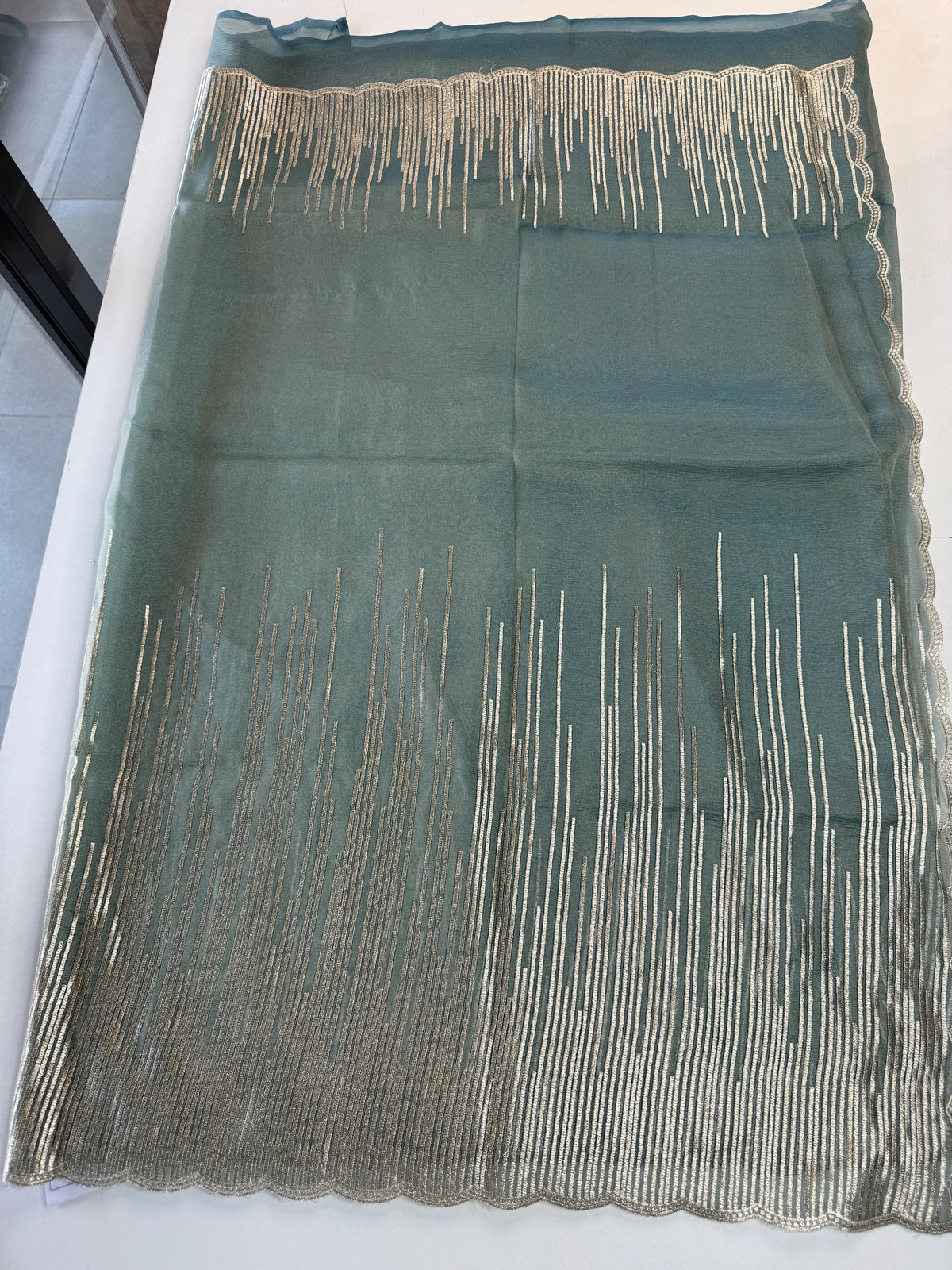 Shimmer Georgette Saree/CW474