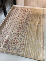 Soft semi Tussar saree /MD377