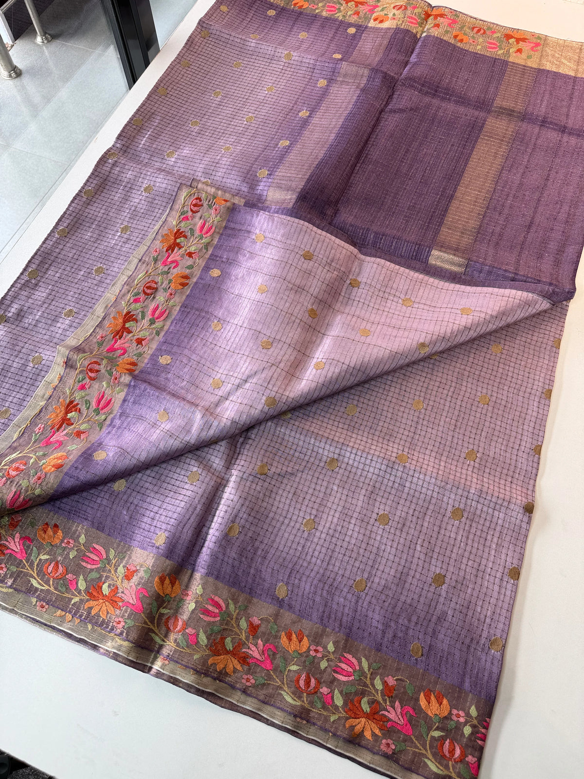 Soft semi Tussar/188C