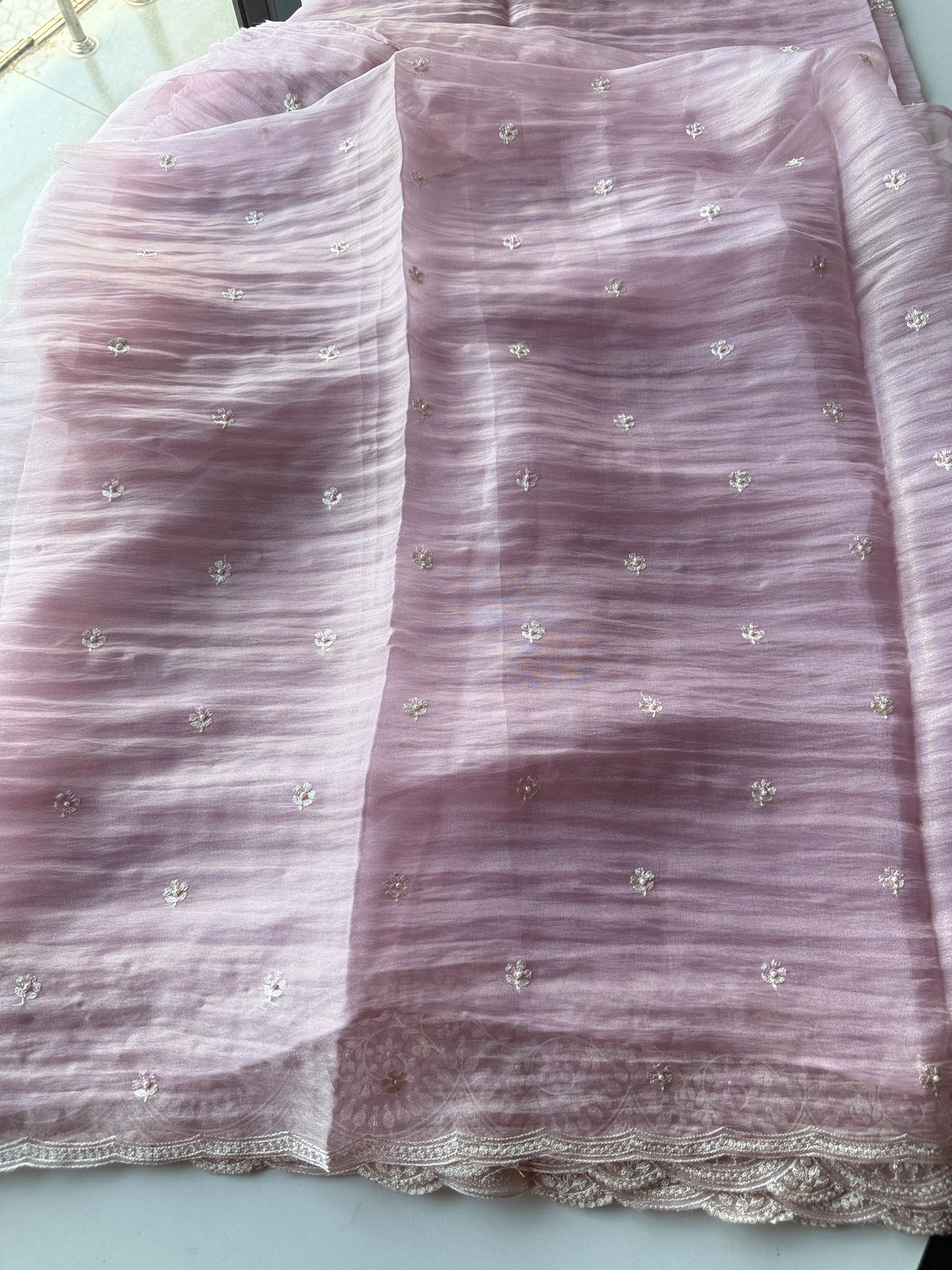 Shimmer crush organza /D15206