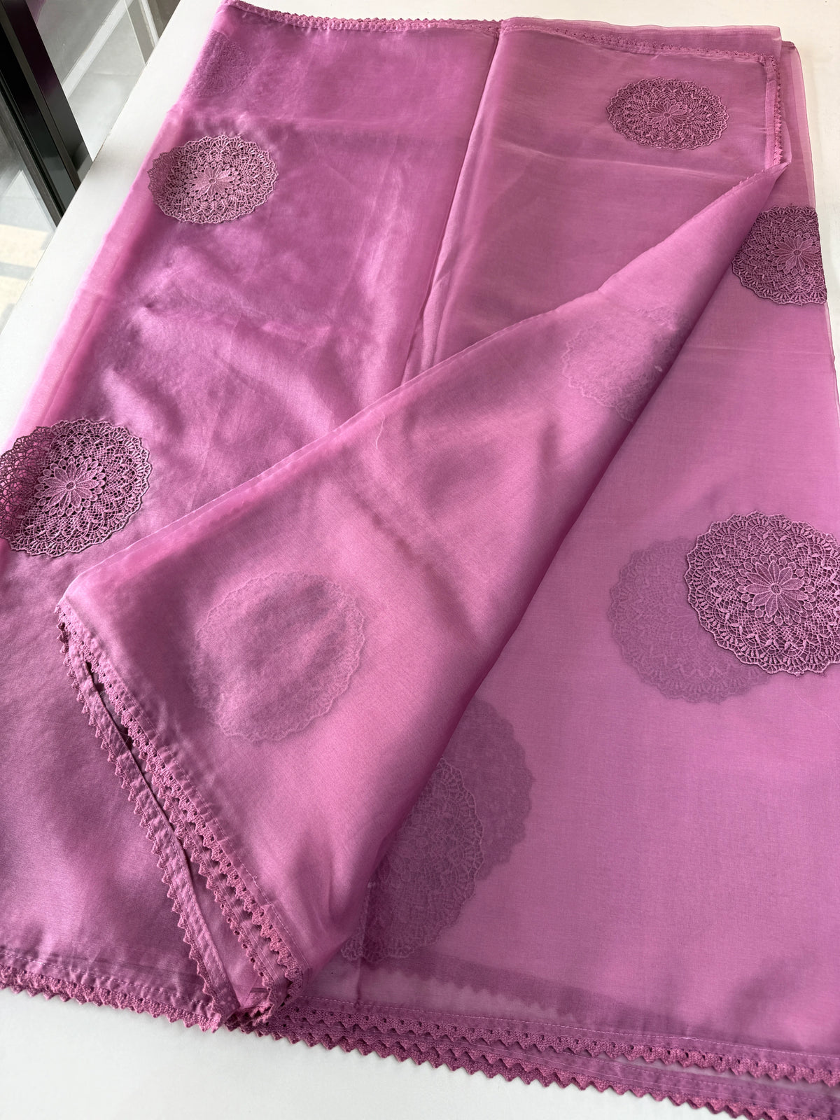 Soft organza saree/ LK83